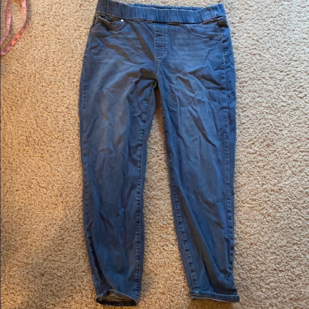 Light denim Liverpool ankle jeggings